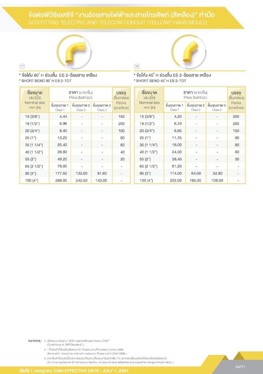 ท่อและอุปกรณ์ PVC สีเหลือง 6 messageImage 1720974558427