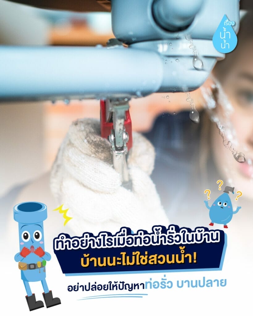 ทำอย่างไรเมื่อท่อน้ำรั่วในบ้าน บ้านนะไม่ใช่สวนน้ำ ! อย่าปล่อยให้ปัญหาท่อรั่วบานปลาย 107 273764276 1042526533007162 8852266881859486945 n